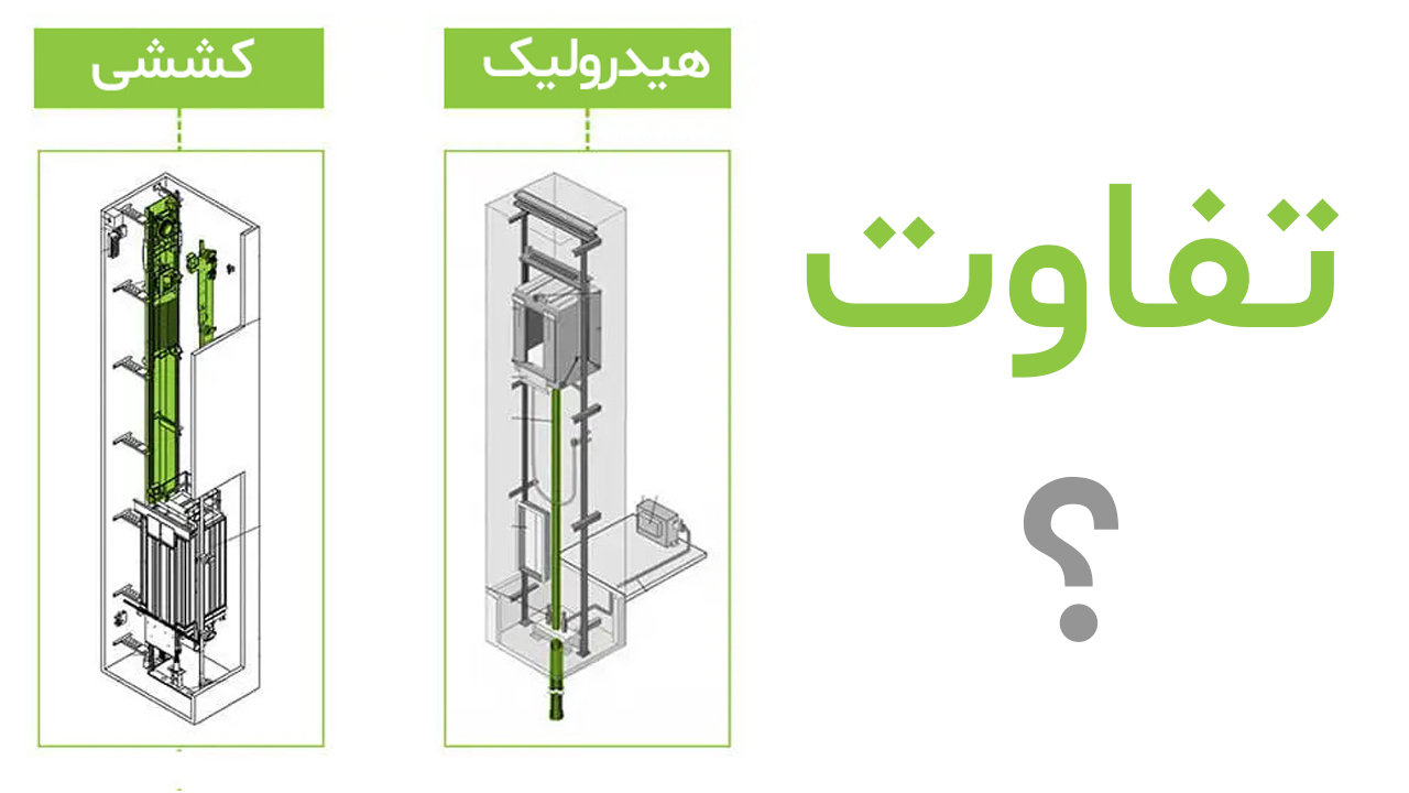 مقایسه سیستم هیدرولیک با کششی در آسانسور
